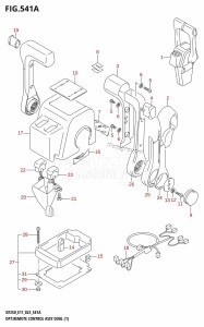 DF250 From 25003F-240001 (E11 E40)  2022 drawing OPT:REMOTE CONTROL ASSY DUAL (1)