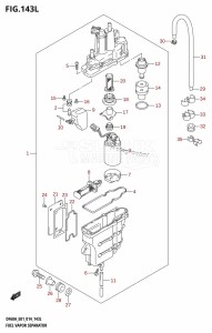 DF40A From 04004F-410001 (E34-Italy)  2014 drawing FUEL VAPOR SEPARATOR (DF60ATH:E01)