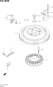 07001F-251001 (2002) 70hp E03-USA (DF70TK2) DF70 drawing MAGNETO (K1,K2,K3,K4,K5,K6,K7,K8,K9)