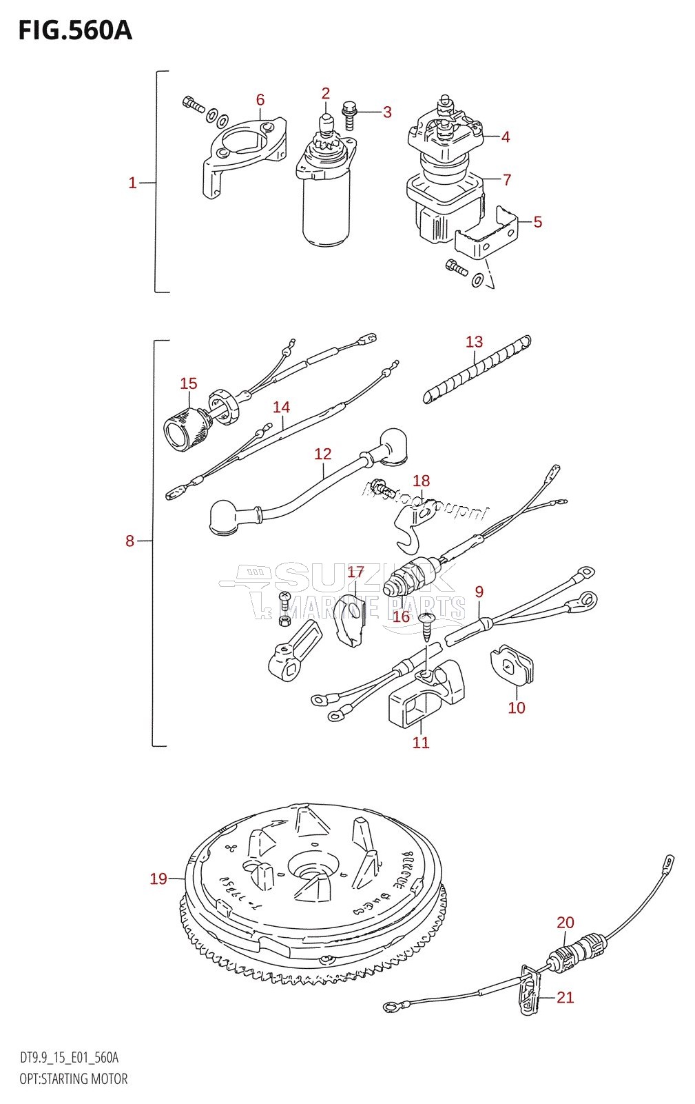 OPT:STARTING MOTOR