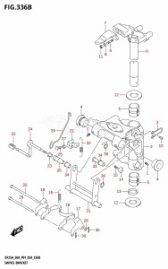 DF30A From 03003F-440001 (P01 - P40)  2024 drawing SWIVEL BRACKET (DF30AR)