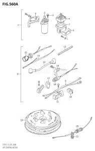 DT9.9 From 00993-680001 (E01 E13 E40)  2006 drawing OPT:STARTING MOTOR