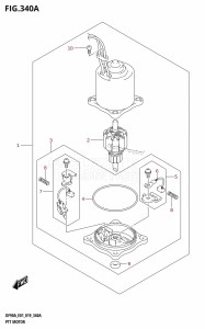 DF100B From 10004F-910001 (E01 E40)  2019 drawing PTT MOTOR