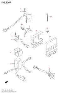 DF90A From 09003F-110001 (E03)  2011 drawing PTT SWITCH /​ ENGINE CONTROL UNIT