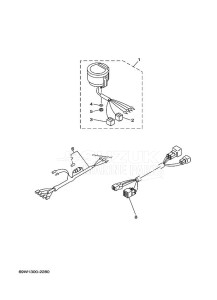 F40A drawing SPEEDOMETER