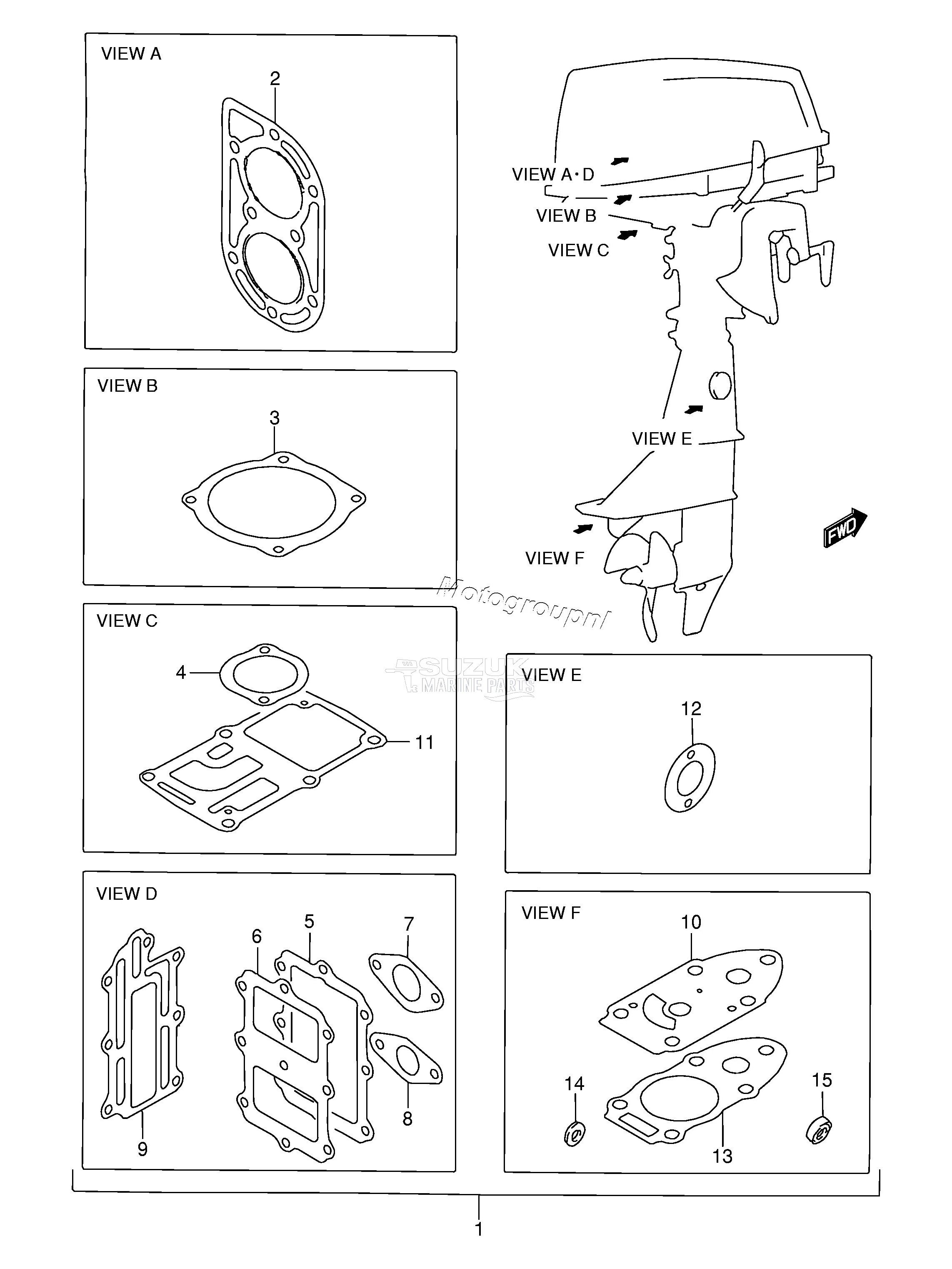 OPTIONAL : GASKET SET