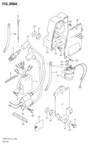 DT40 From 04005-210001 ()  2012 drawing IGNITION (DT40W:P40)