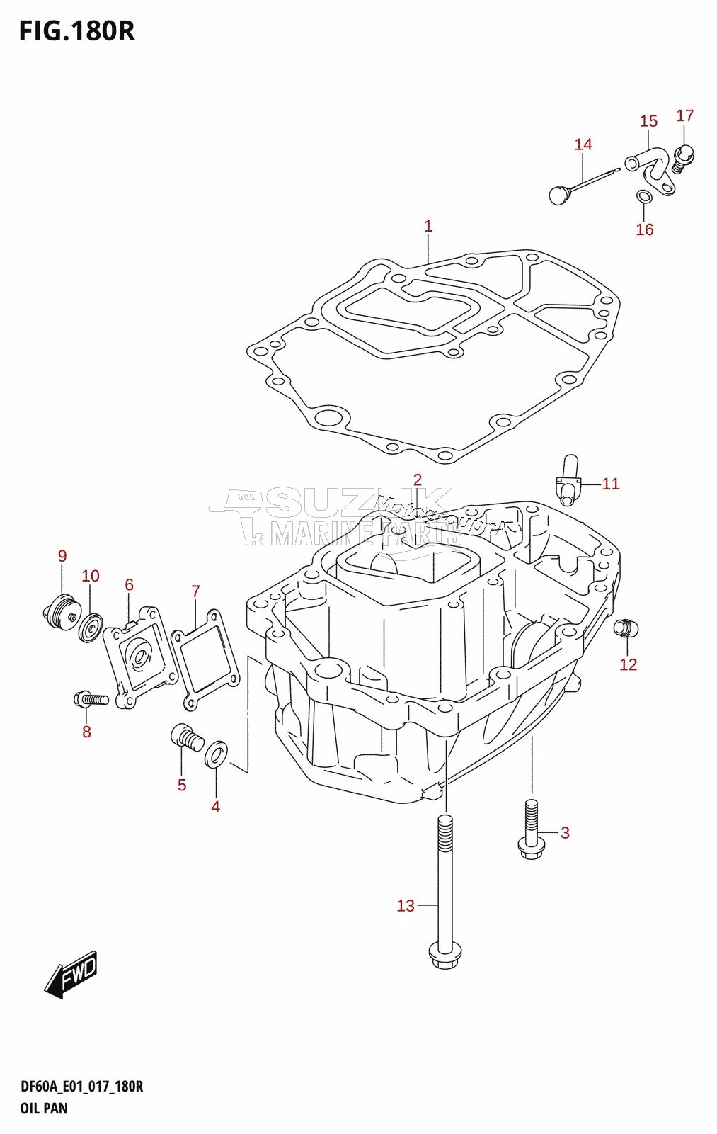 OIL PAN (DF60AVT:E01)