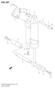 DF40A From 04004F-210001 (E34-Italy)  2012 drawing GAS CYLINDER (DF40AQH E01)