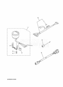 FT50CETL drawing SPEEDOMETER