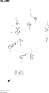 02503F-310001 (2013) 25hp E03-USA (DF25  DF25Q  DF25R) DF25 drawing SENSOR / SWITCH (DF25Q:E03)