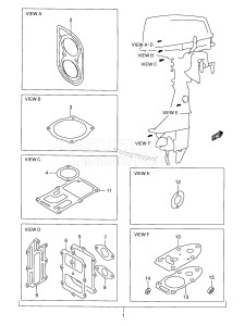 DT6 From 00601-251 001 ()  2002 drawing OPTIONAL : GASKET SET