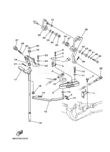 F115AETX drawing THROTTLE-CONTROL