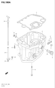 11501F-371001 (2003) 115hp E01 E40-Gen. Export 1 - Costa Rica (DF115TK3  DF115WTK3) DF115T drawing OIL PAN