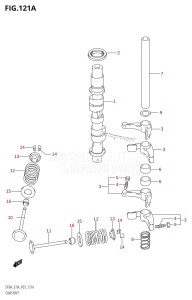 DF8A From 00801F-110001 (P03)  2011 drawing CAMSHAFT