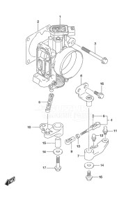 DF 115A drawing Throttle Body