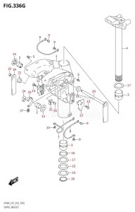 DF50A From 05003F-040001 (E01)  2020 drawing SWIVEL BRACKET (DF60ATH:E01,DF60ATH:E40)