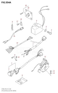 DT40 From 04005-910001 ()  2019 drawing OPT:ELECTRICAL (ELECTRIC STARTER) (DT40W:E-STARTER)