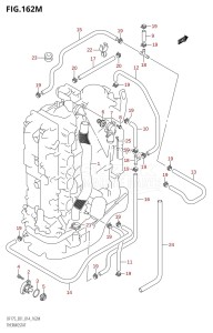 DF150ZG From 15002Z-410001 (E40)  2014 drawing THERMOSTAT (DF175TG:E40)