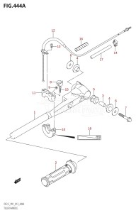 DF2.5 From 00252F-310001 (P01)  2013 drawing TILLER HANDLE