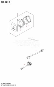 DF115BT From 11506F-440001 (E11 - E40)  2024 drawing OPT:MULTI FUNCTION GAUGE (1) (E11,E01,E03)