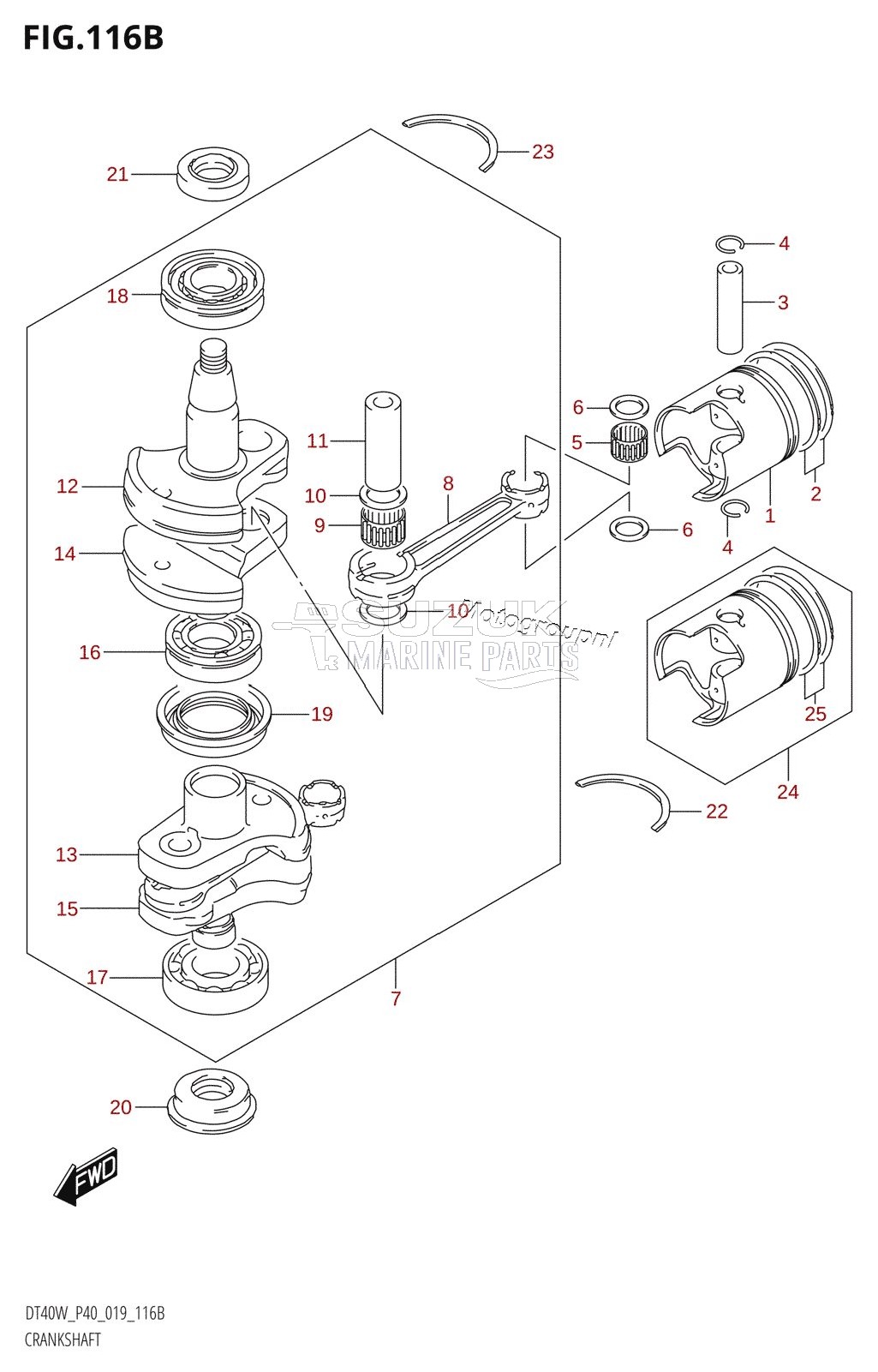 CRANKSHAFT (DT40WK)