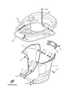 F250TXR drawing BOTTOM-COVER-2