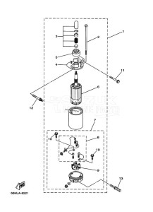 F15A drawing STARTER-MOTOR