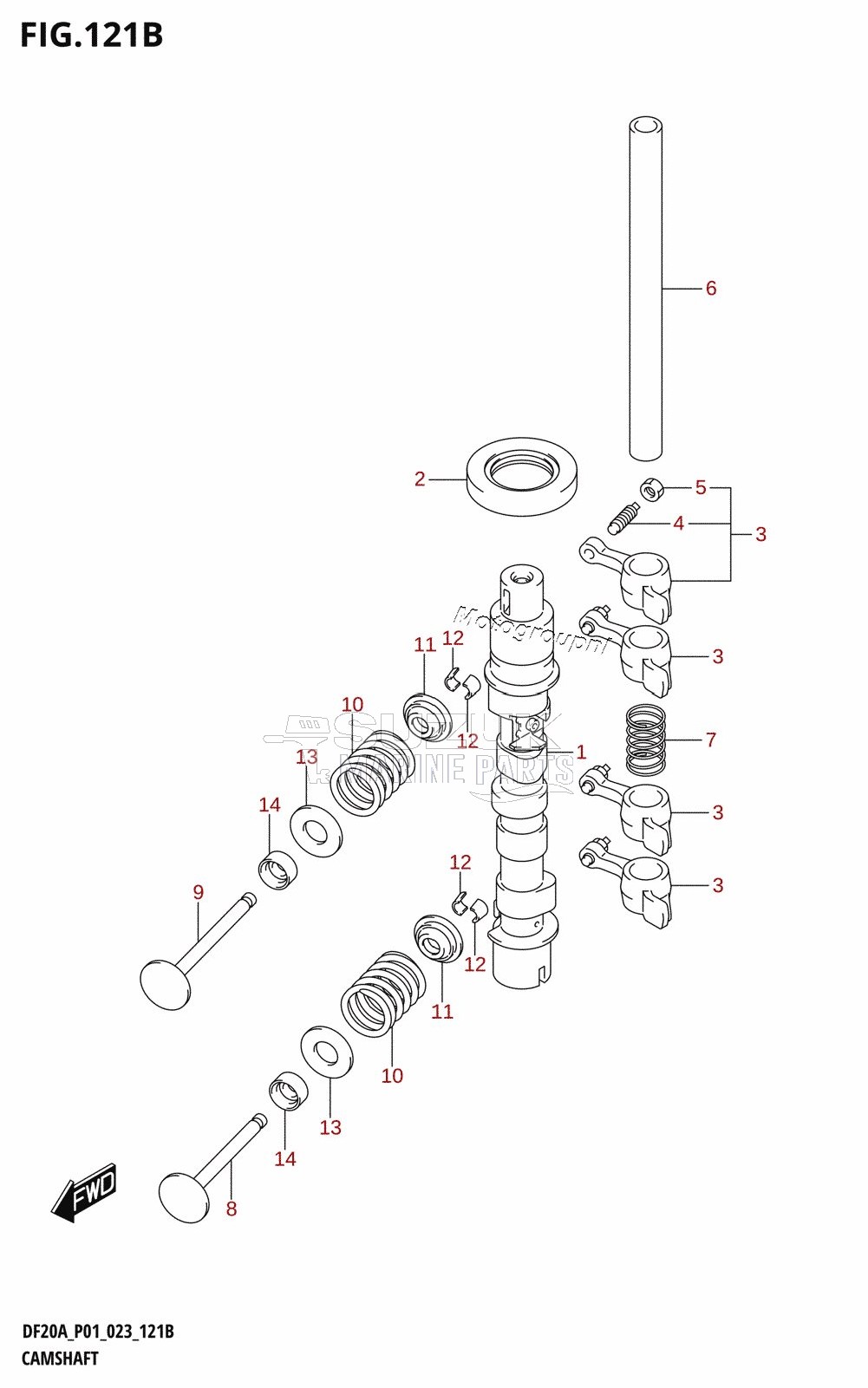 CAMSHAFT (E-STARTER)