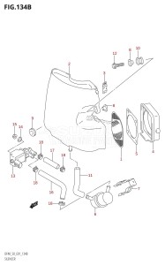 DF50 From 05001F-151001 (E40)  2001 drawing SILENCER (K1,K2,K3,K4,K5,K6)