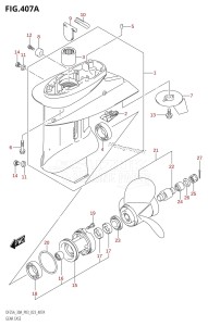 DF25A From 02504F-240001 (P03)  2022 drawing GEAR CASE (DF25A)