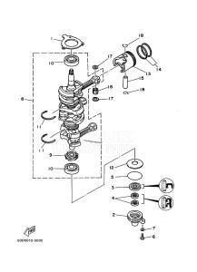 40VEOS drawing CRANKSHAFT--PISTON