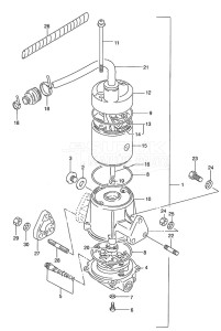 DT 140 drawing Power Unit (1986 to 1989)