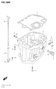 DF140AZ From 14003Z-710001 (E11 E40)  2017 drawing OIL PAN (DF140AT:E11)