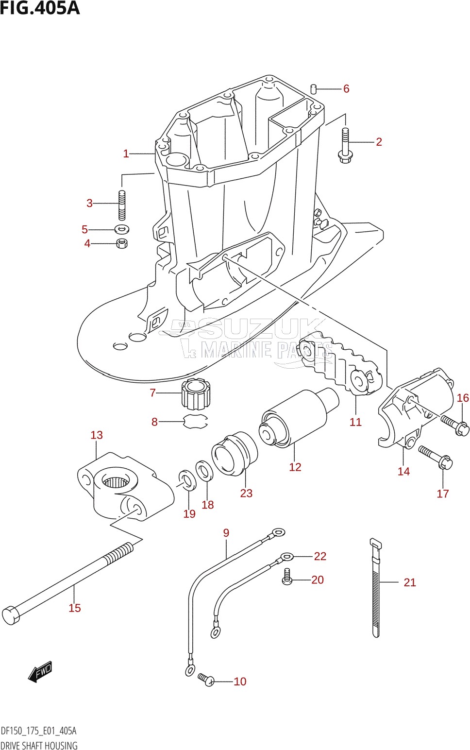 DRIVE SHAFT HOUSING