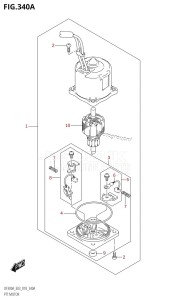 DF250ST From 25004F-910001 (E03)  2019 drawing PTT MOTOR (X-TRANSOM,XX-TRANSOM)