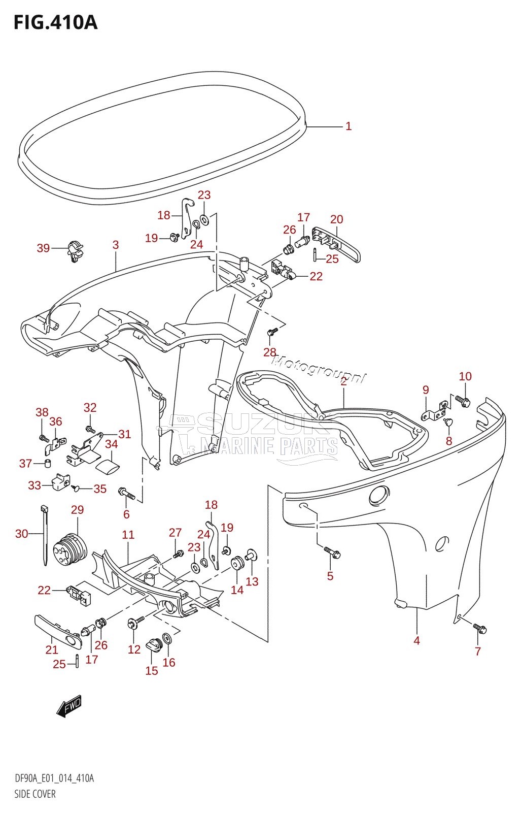 SIDE COVER (DF70A:E01)