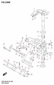 DF30A From 03003F-510001 (P03)  2015 drawing SWIVEL BRACKET (DF25AR:P03)