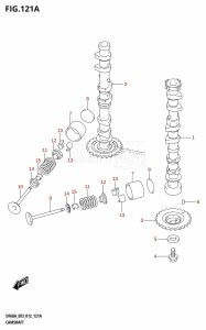 DF60A From 06002F-210001 (E03)  2012 drawing CAMSHAFT