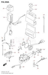 DF300A From 30002P-810001 (E01 E40)  2018 drawing PTT SWITCH /​ ENGINE CONTROL UNIT (DF300A)