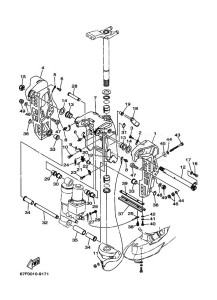 F100A drawing FRONT-FAIRING-BRACKET