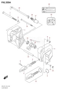 DF8A From 00801F-340001 (P01)  2023 drawing CLAMP BRACKET (DF8A,DF9.9A)