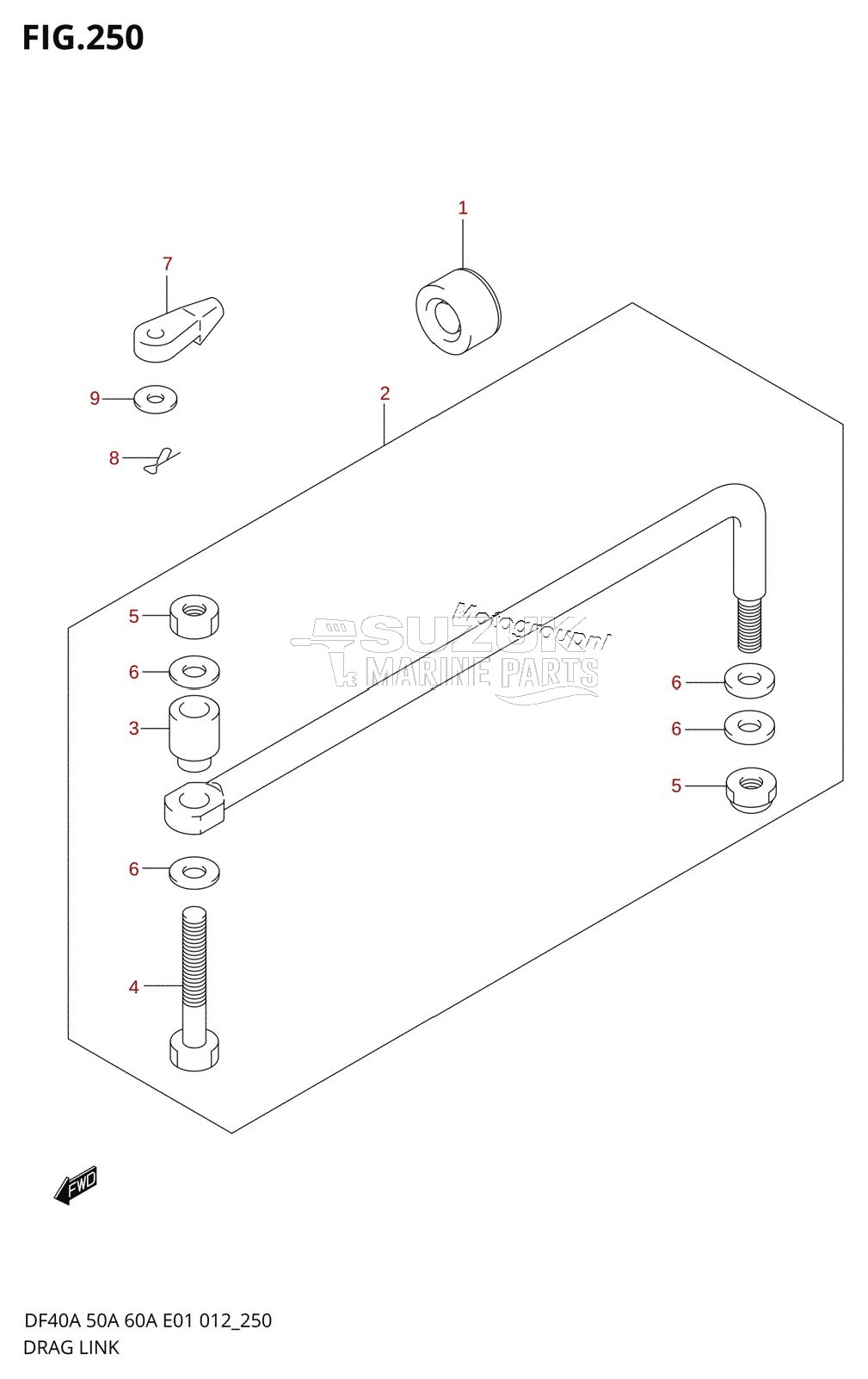 DRAG LINK (DF40AST E34)