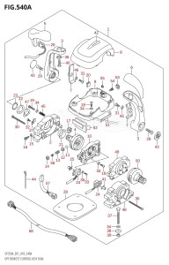 DF350A From 35001F-710001 (E01)  2017 drawing OPT:REMOTE CONTROL ASSY DUAL