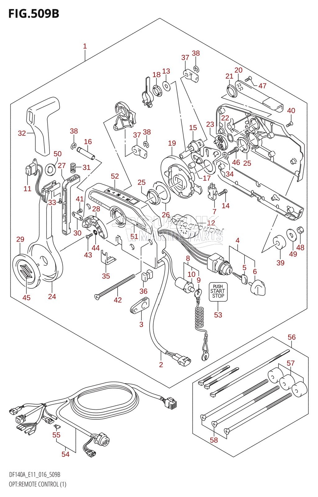 OPT:REMOTE CONTROL (1) (DF115AT:E11)