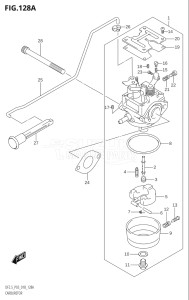 00252F-810001 (2018) 2.5hp P03-U.S.A (DF2.5) DF2.5 drawing CARBURETOR