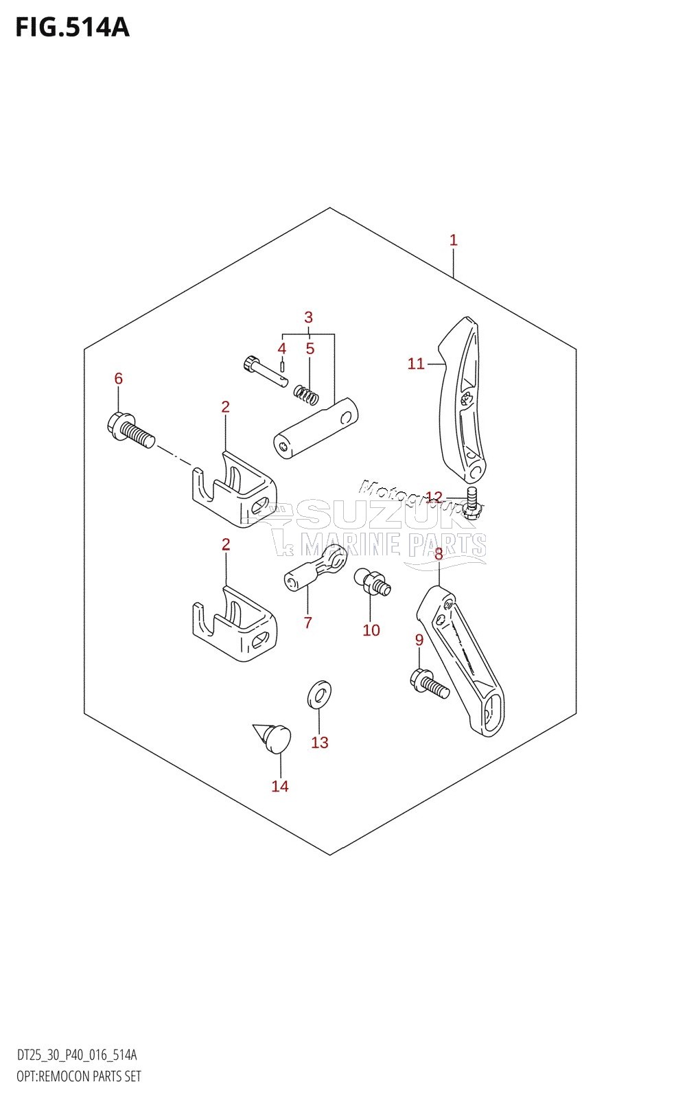 OPT:REMOCON PARTS SET