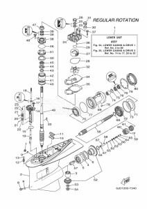 F300DET drawing PROPELLER-HOUSING-AND-TRANSMISSION-1