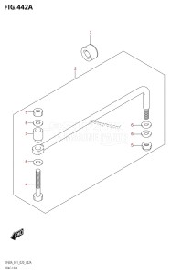 DF60A From 06002F-040001 (E01 E40)  2020 drawing DRAG LINK (DF40A,DF40AST,DF50A,DF60A,DF60AVT,DF40ASVT)