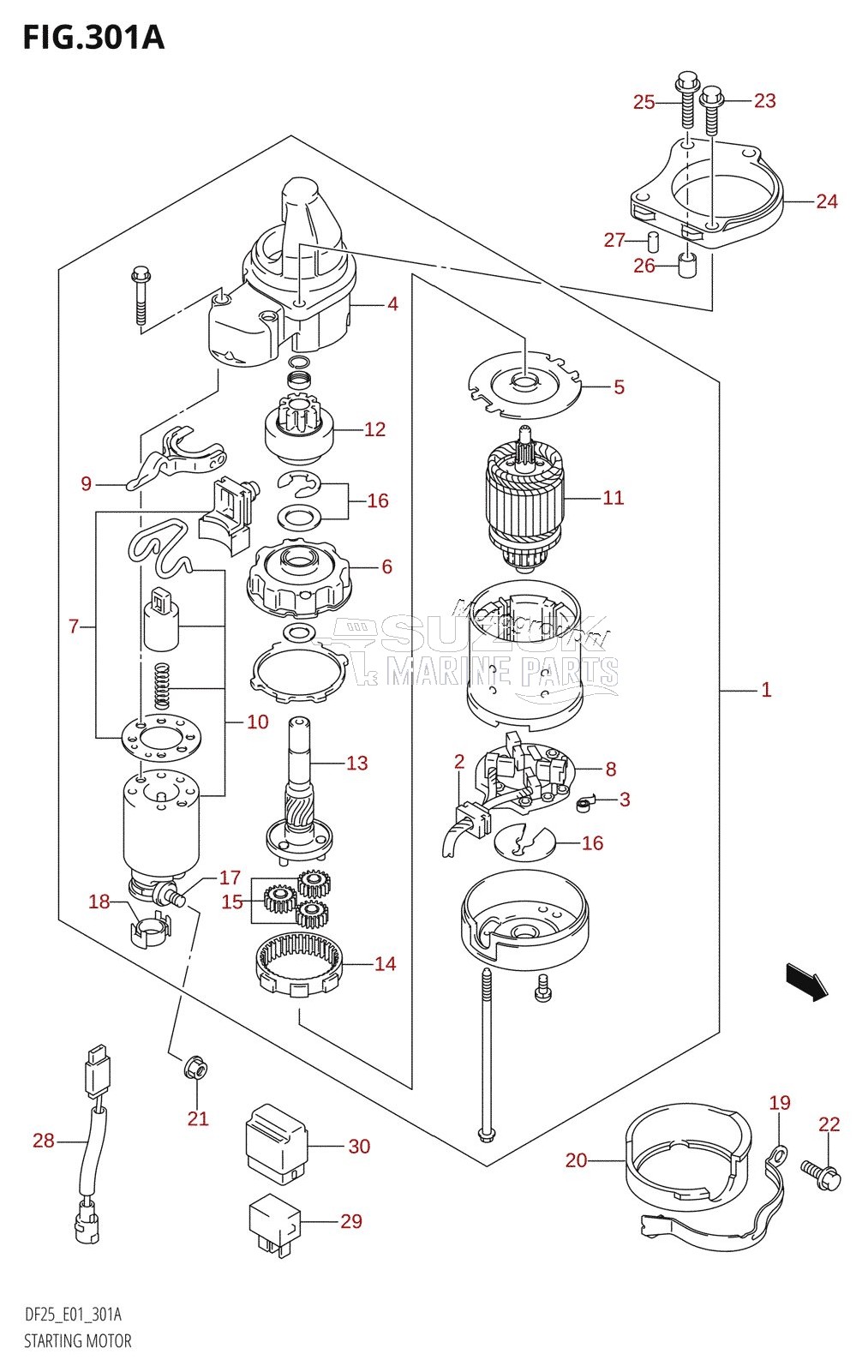 STARTING MOTOR